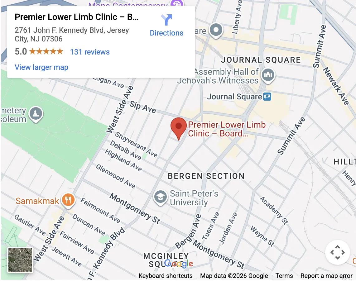 premier lower limb clinic jersey city